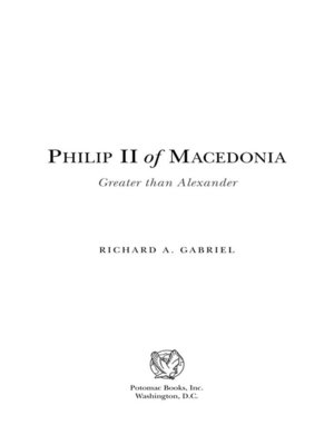 cover image of Philip II of Macedonia